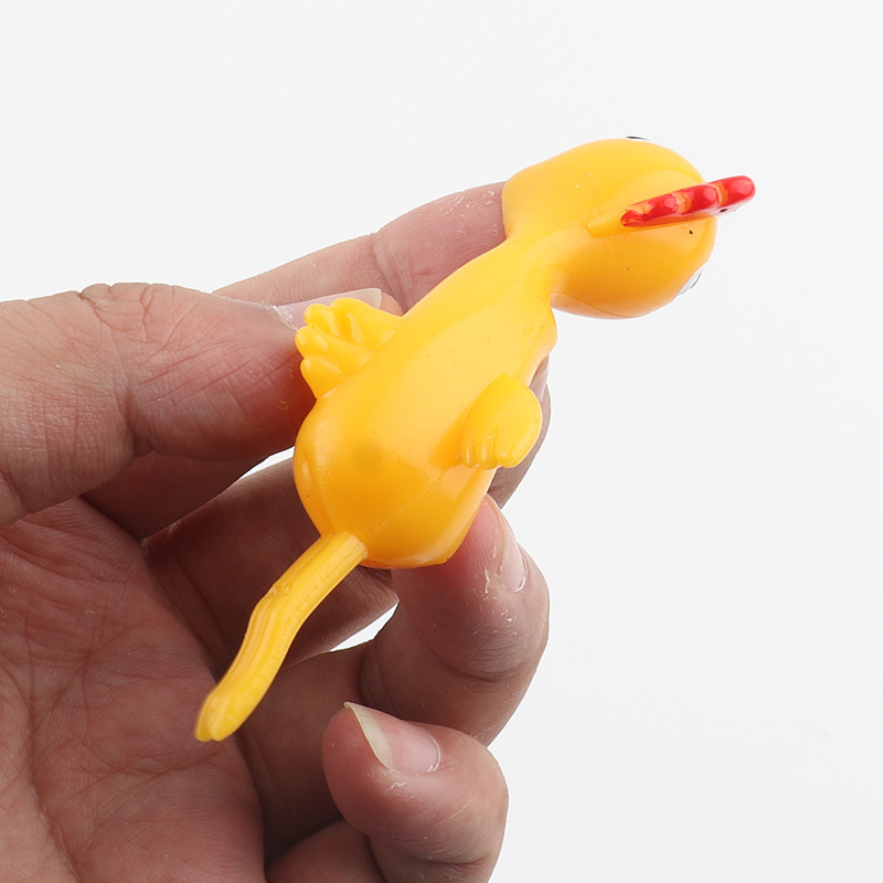 Fingers Stretchy Flying Rubber Chickens for Party Activity Christmas Children Slingshot Chicken