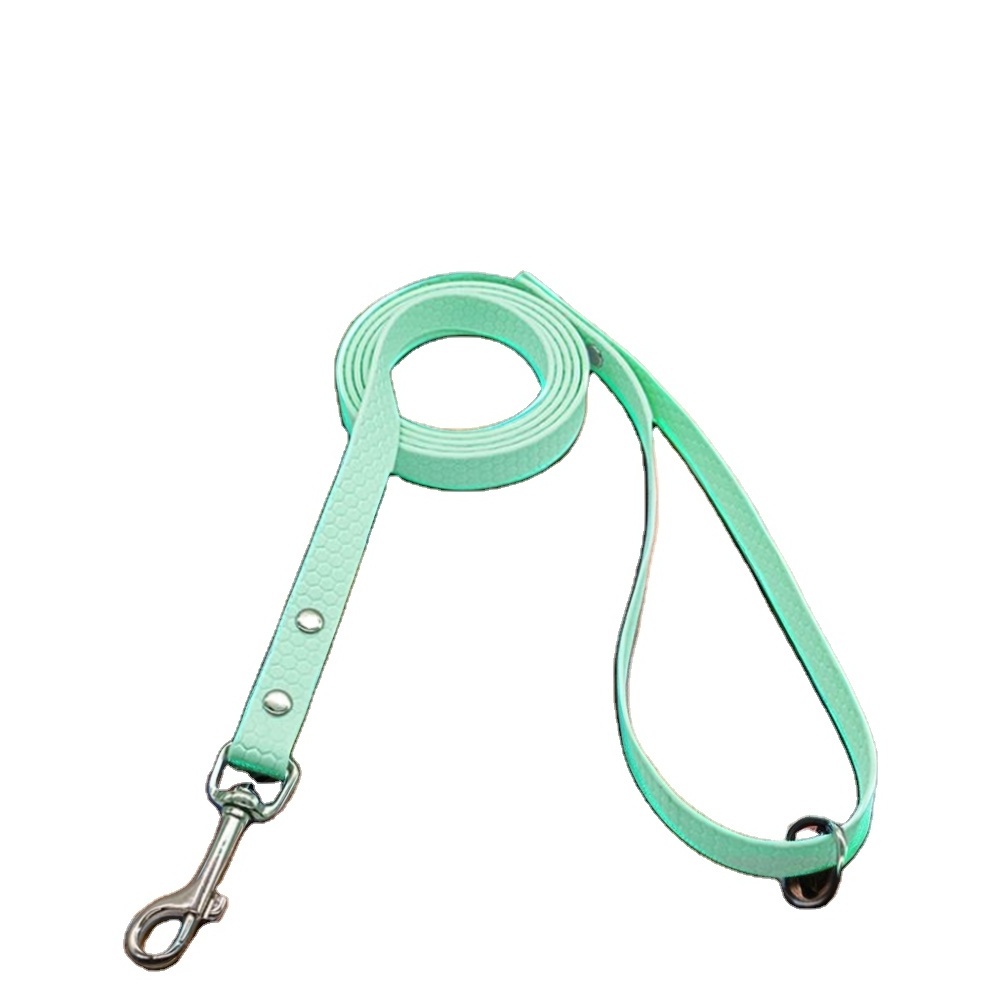 2024 Latest Design PVC Honeycomb Webbing Pet Leash Super Soft Colorful 5m Hands-Free Dog Training Walking Leads with Lights