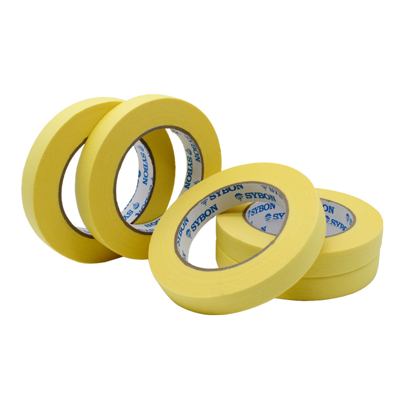 Car Auto Bodyshop Masking Tape Cintas Para Enmascarar Car Masking Tape 48mm