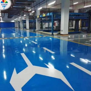 Anti slid epoxy paint floor epoxy resin flooring coating self leveling floor paint