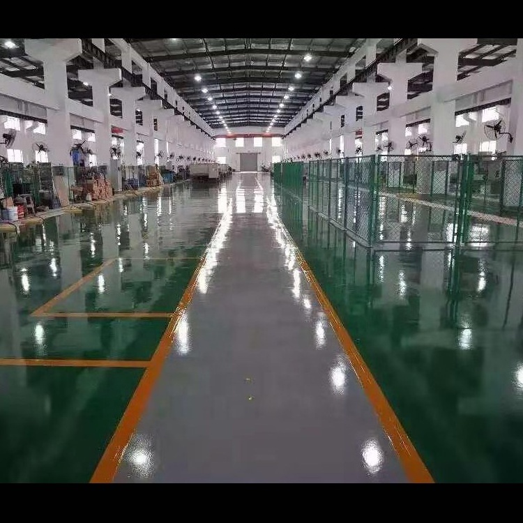 Anti slid epoxy paint floor epoxy resin flooring coating self leveling floor paint