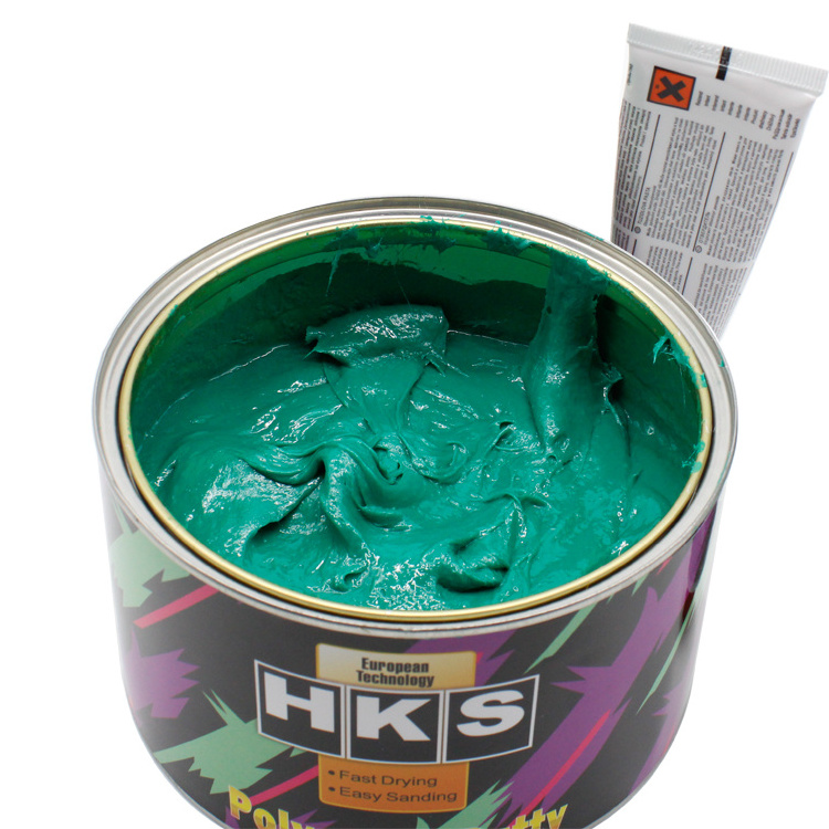 Good Filling Power Excellent Adhesion And Sand Ability Auto Repairing Paint Fiberglass Putty Fiber Glass Putty