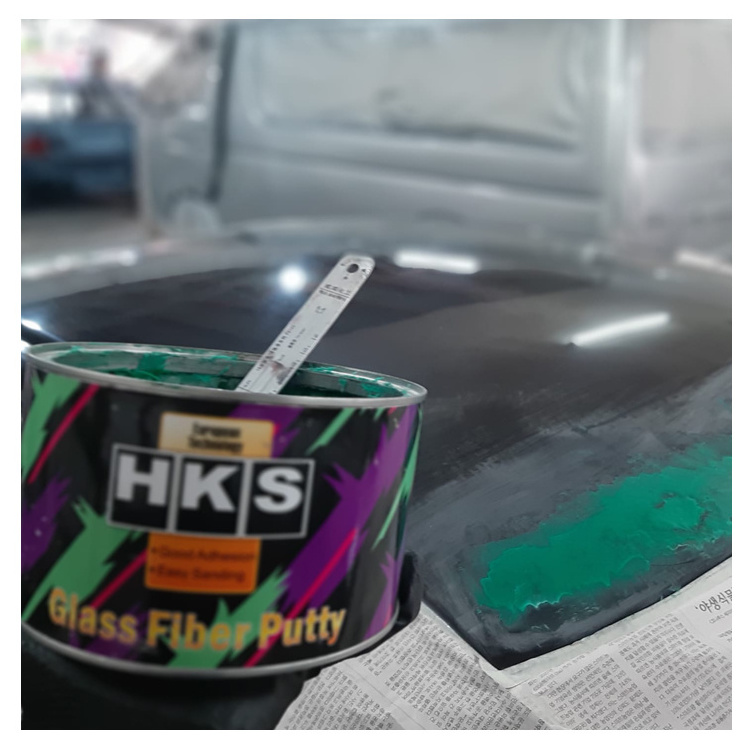 Good Adhesive Auto Body Filler Automotive Fiberglass Putty with hardener for Car Repair