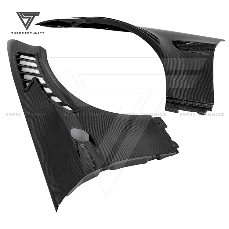 GT4 RS Style Carbon Fiber Front Fender For BMW 3 Series E92 E93 M3 2009-2013