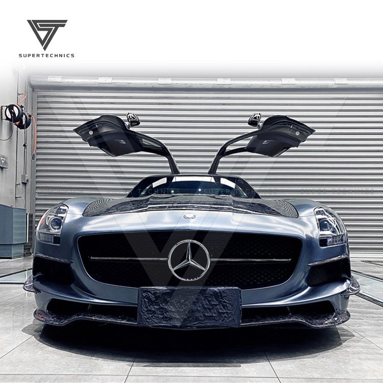 Black Series Style Half Forged Carbon Fiber Body Kit For Mercedes Benz Sls-Class R197 AMG 2011-2014