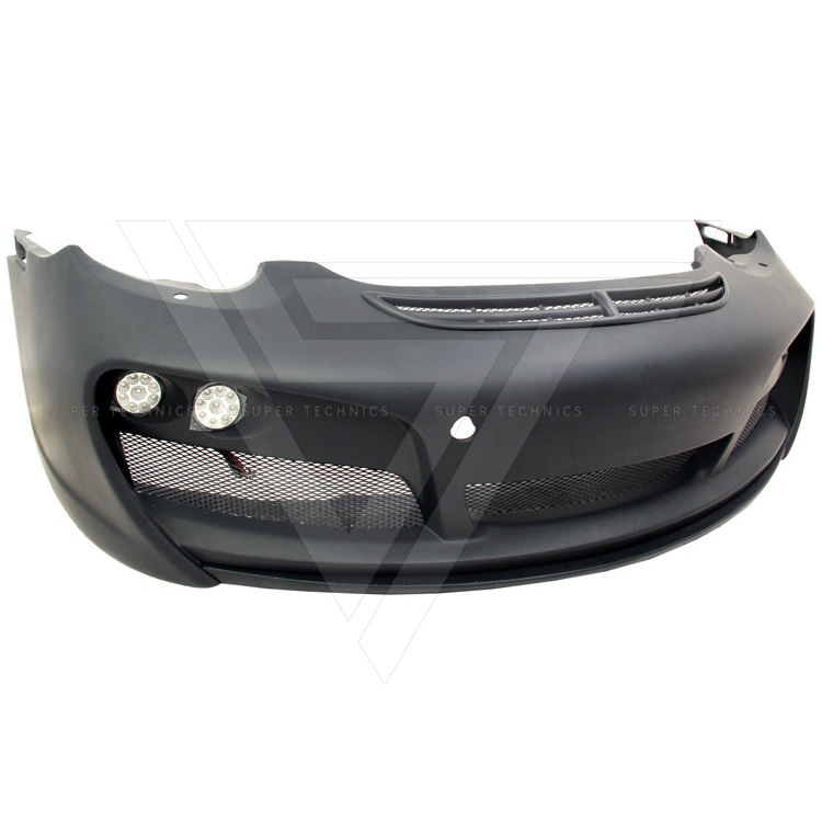 Tech Style Glass Fiber FRP Body Kit Front Bumper With Fog Light For Porsche Boxster 987