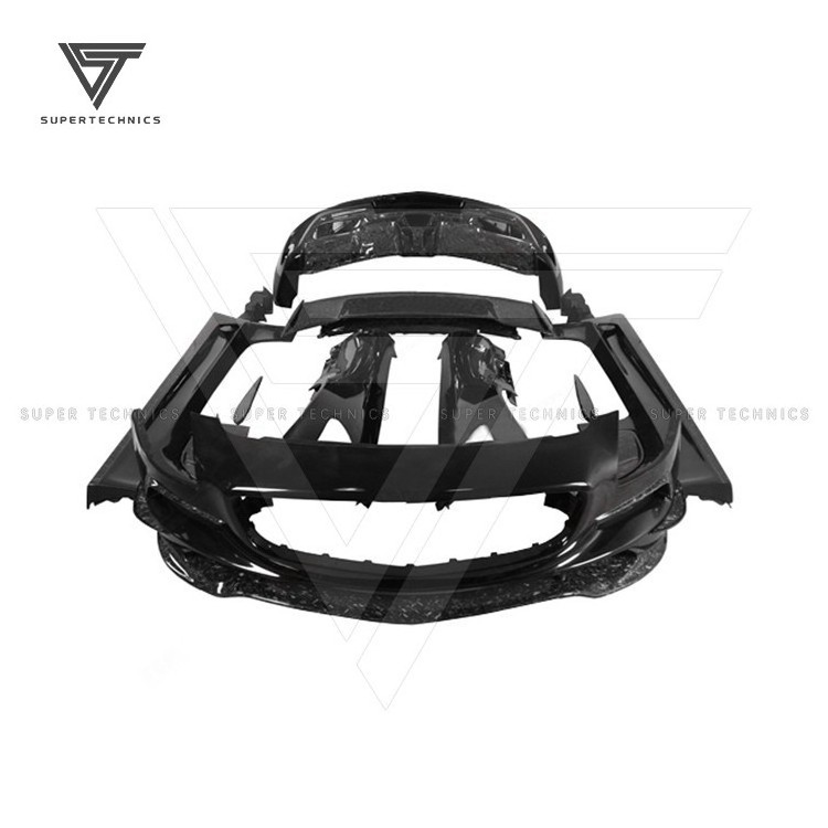 Black Series Style Half Forged Carbon Fiber Body Kit For Mercedes Benz Sls-Class R197 AMG 2011-2014