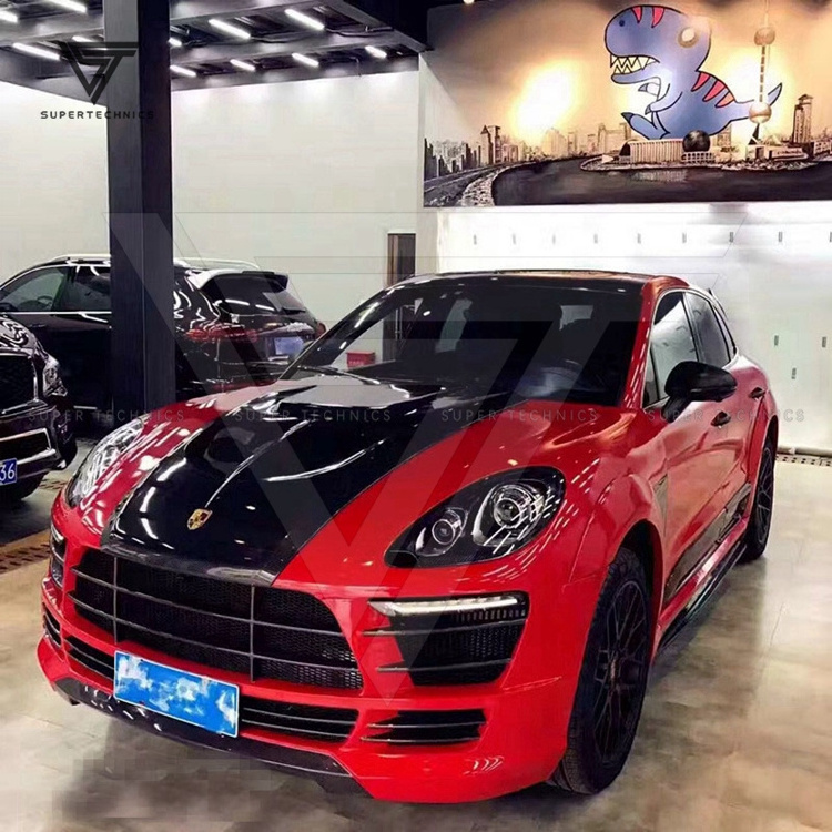 GSC Style Half Carbon Fiber Wide Body Kits For Porsche Macan