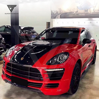 GSC Style Half Carbon Fiber Wide Body Kits For Porsche Macan