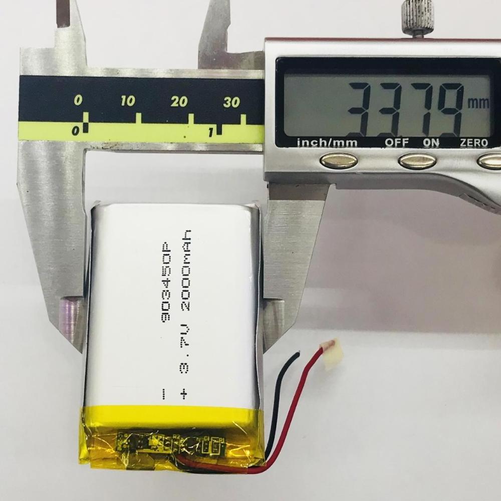 High capacity 903450 3.7V 20000mah lipo battery, lithium polymer 3.7v 2000mah battery