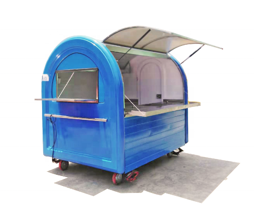 Supertise High Quality Food Truck Catering Trailer Coffee Bar Ice-Cream Pizza Burger Van Hot Food Cart