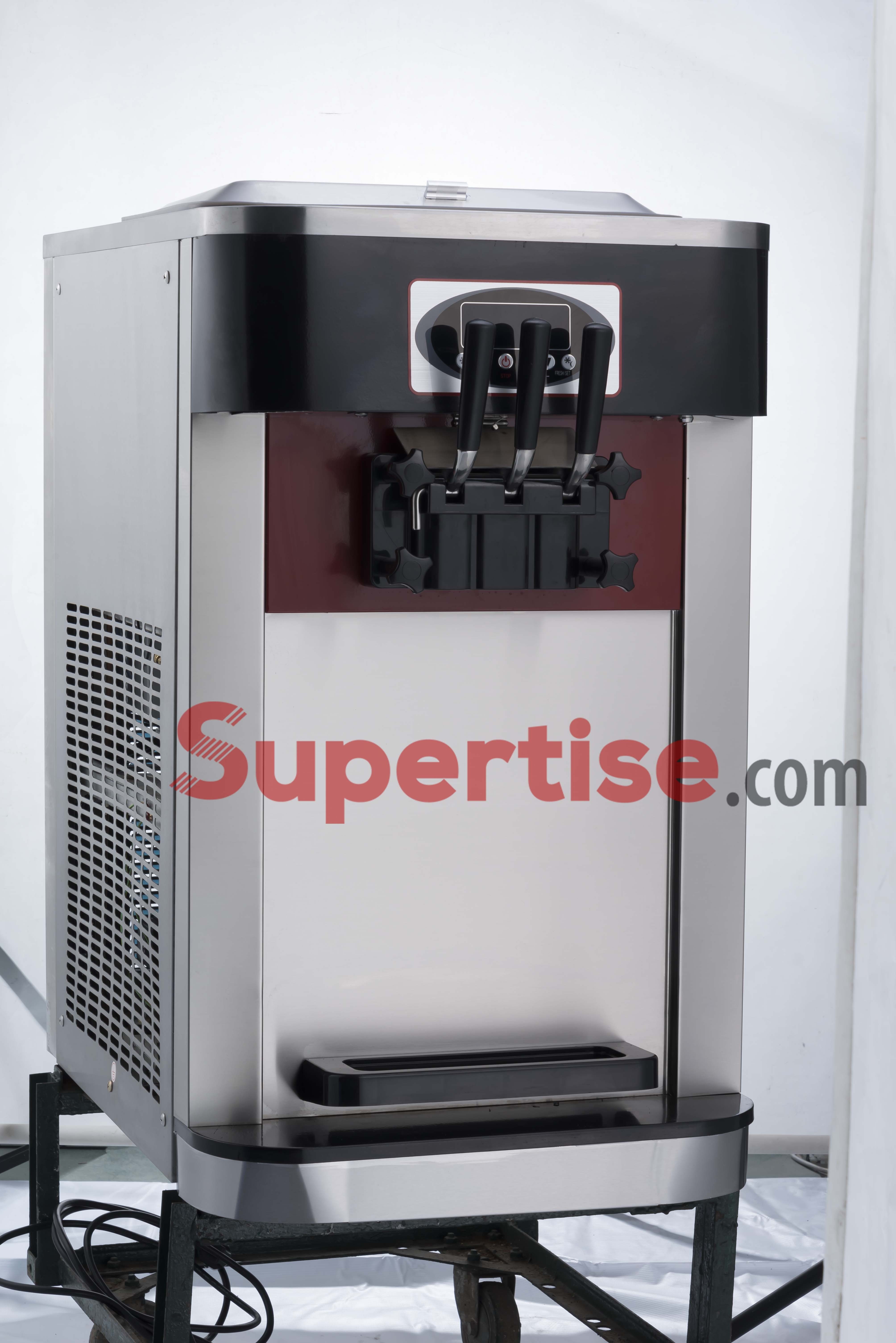 Supertise China commercial frozen yogurt making machine air pump soft ice cream vending machine mcdonalds ice cream machine