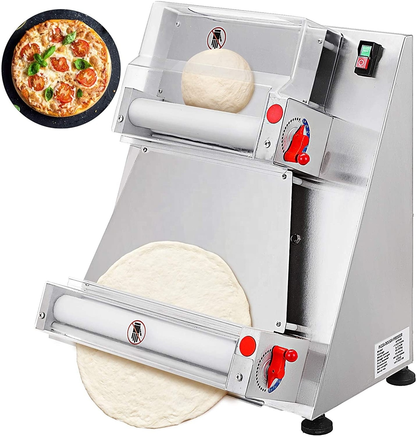 Supertise hot sale pizza roller rolling dough sheeter machine / dough sheeter price / dough sheeter manufacturer