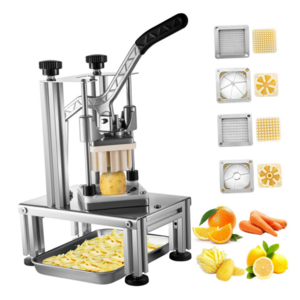 2024 New Supertise Potato Vegetables Fruits Slicer Cutting Machine Manual Stainless Steel Kitchen Gadgets Machine Onion Tomato