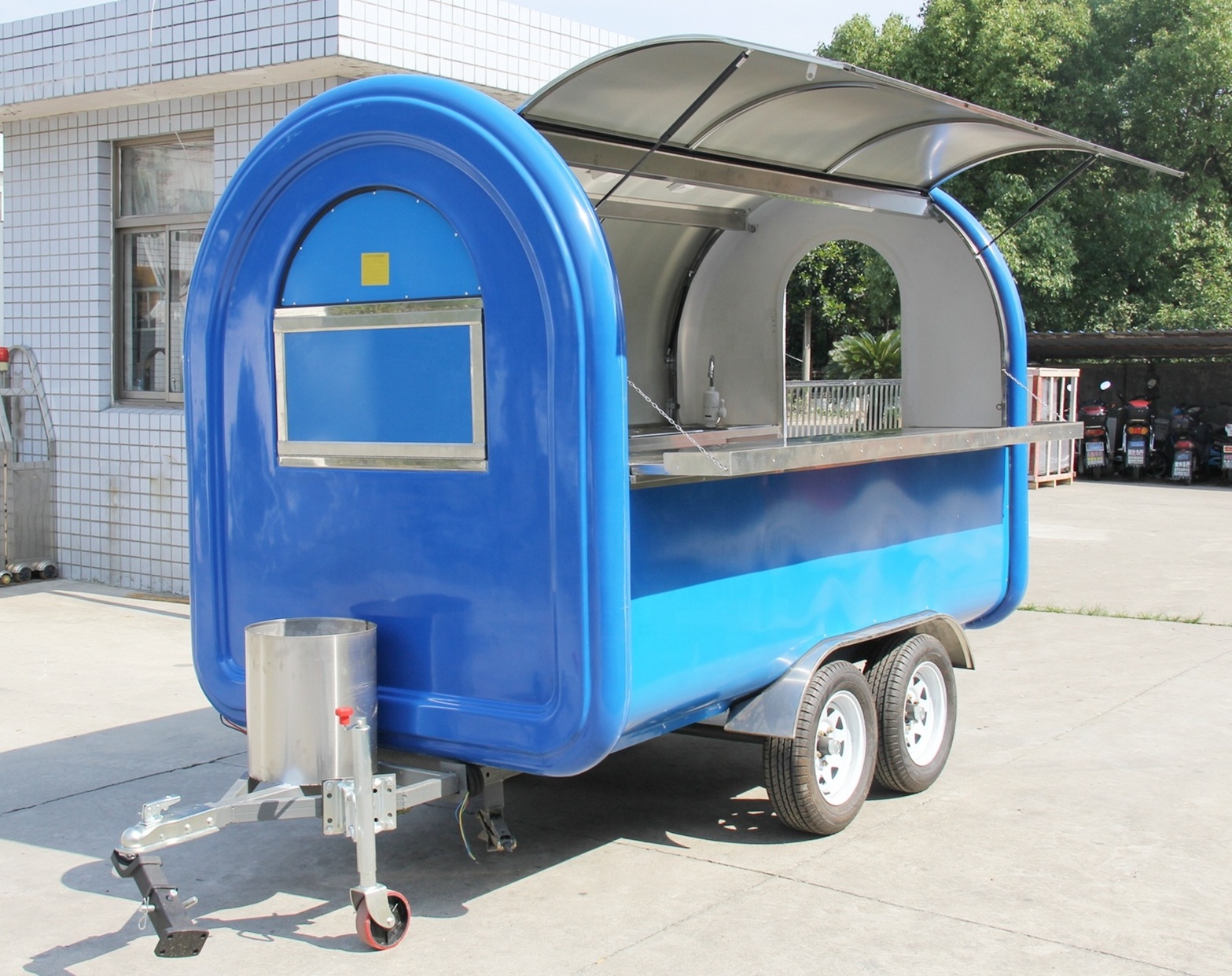 Customised New Design Street Electric Tricycle Food Cart /Mobile Food Truck