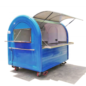 Outdoor Kebab Shawarma Grill Street Food Cart For Sale