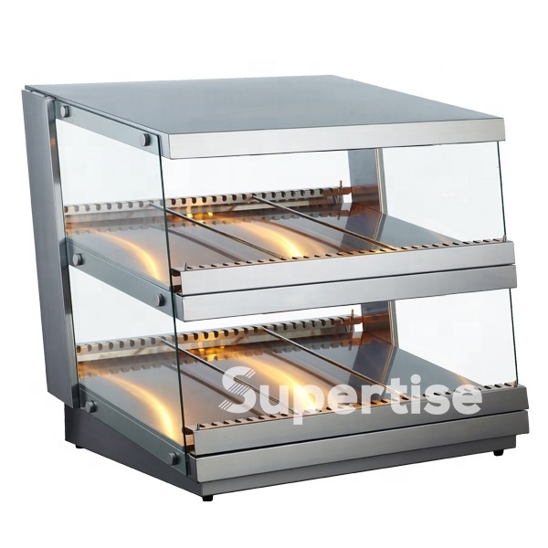 Supertise Burger King Counter Top Pass Thru food Warmer hot showcase food display hamburger bun warmers fast food