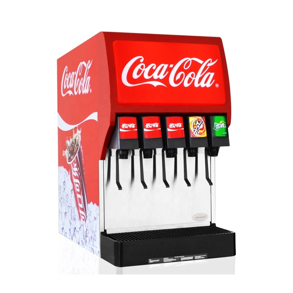 Supertise China Manufacturer Automatic Making Vending CokeMachine/ Soft Drink Soda Cola Fountains Dispenser