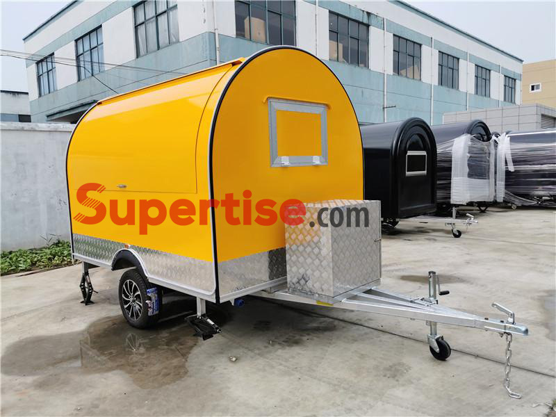 Supertise High Quality Food Truck Catering Trailer Coffee Bar Ice-Cream Pizza Burger Van Hot Food Cart