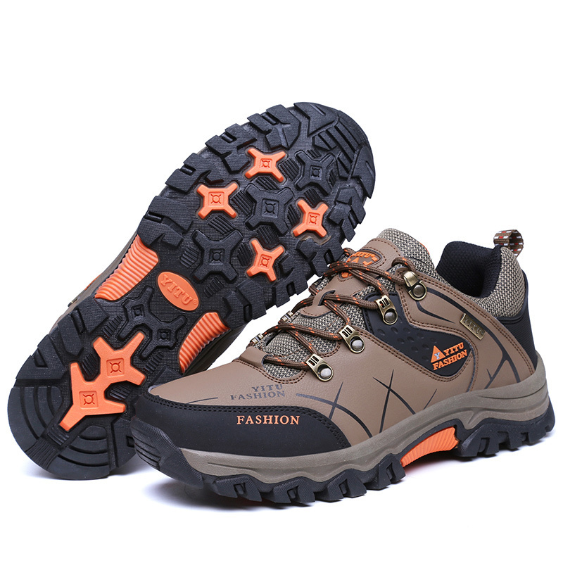 Jinjiang Factory Newest Design Trendy Hiking Boot Mens Shoes 2018