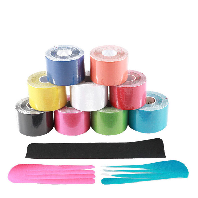 Customized Logo Printed Cotton Material Sport Kinesiology Tape