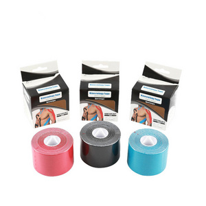 Customized Logo Printed Cotton Material Sport Kinesiology Tape