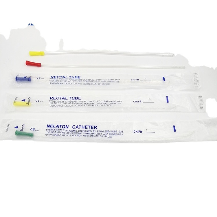 Hydrophilic Coated Intermittent PVC Nelaton Catheter