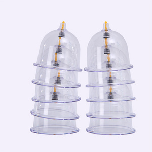 sugama medical professional chinese plastic cupping vacuum therapy massager sets equipment disposable cupping set