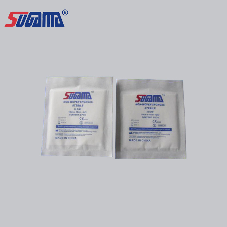 Box packed medical paraffin gauze dressing for burns