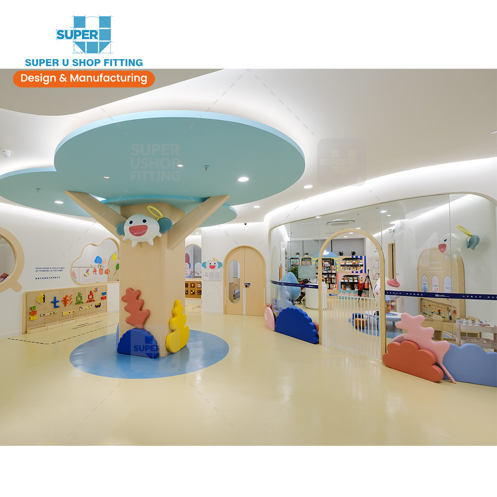 Custom Nursery Classroom Furniture Nursery School Furniture Wood Kindergarten Children Funny Daycare Furniture