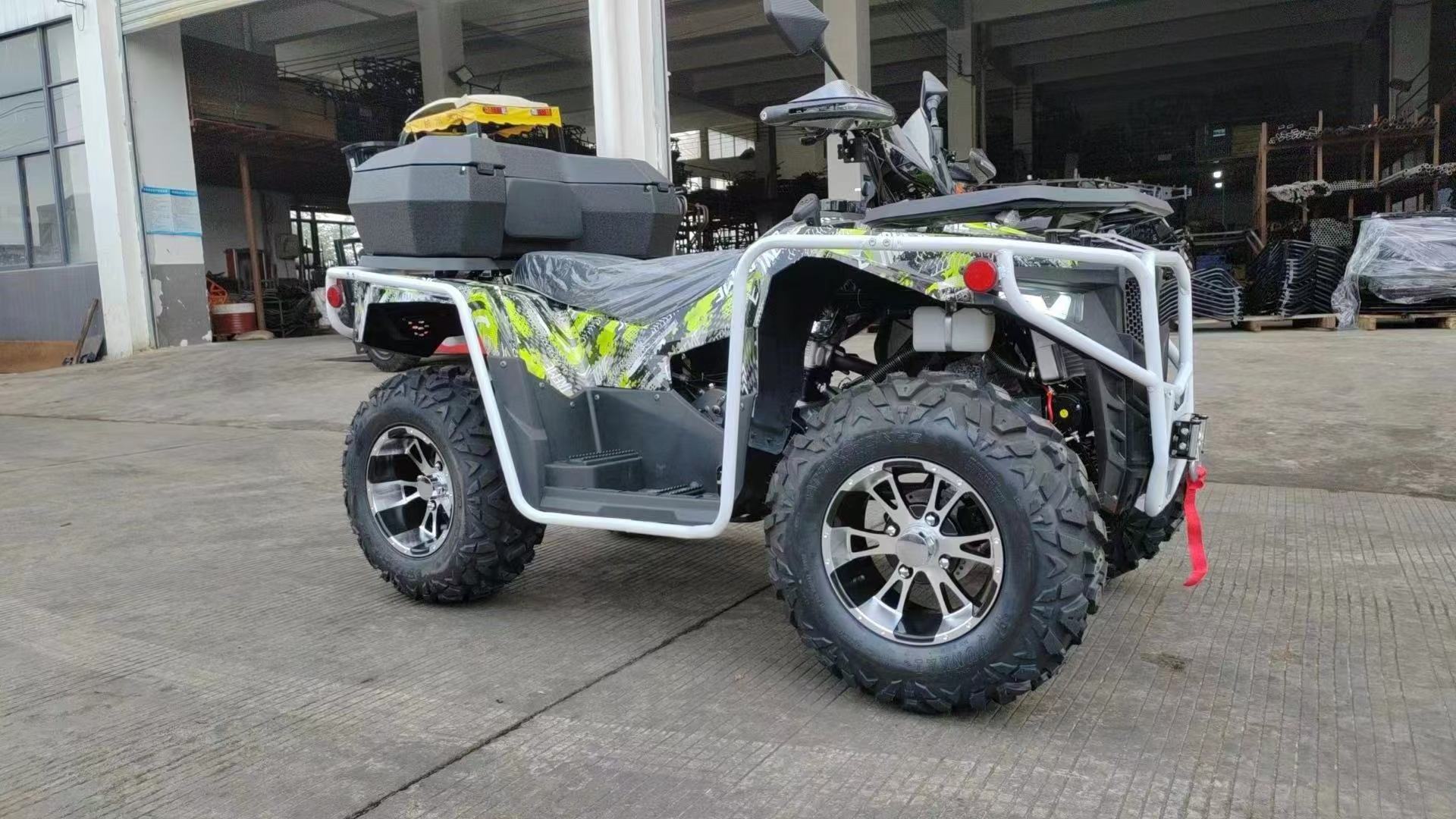 200cc 300cc Big Powerful Displacement Electric Start ATV for Adult 12 inch Tire Quad 4 wheel four wheeler