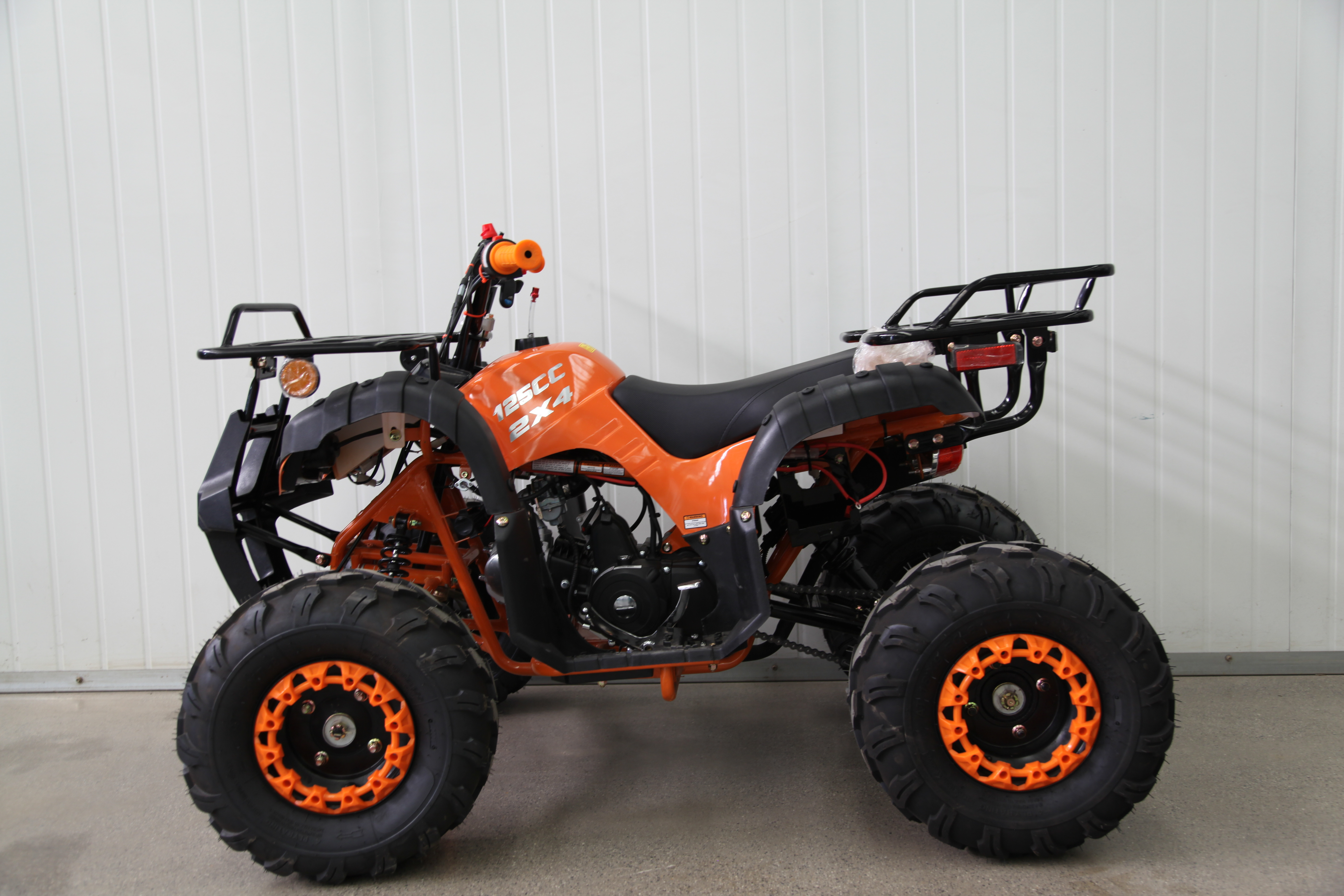 New 125cc Gas Powered Automatic Kids Quad Bike ATV