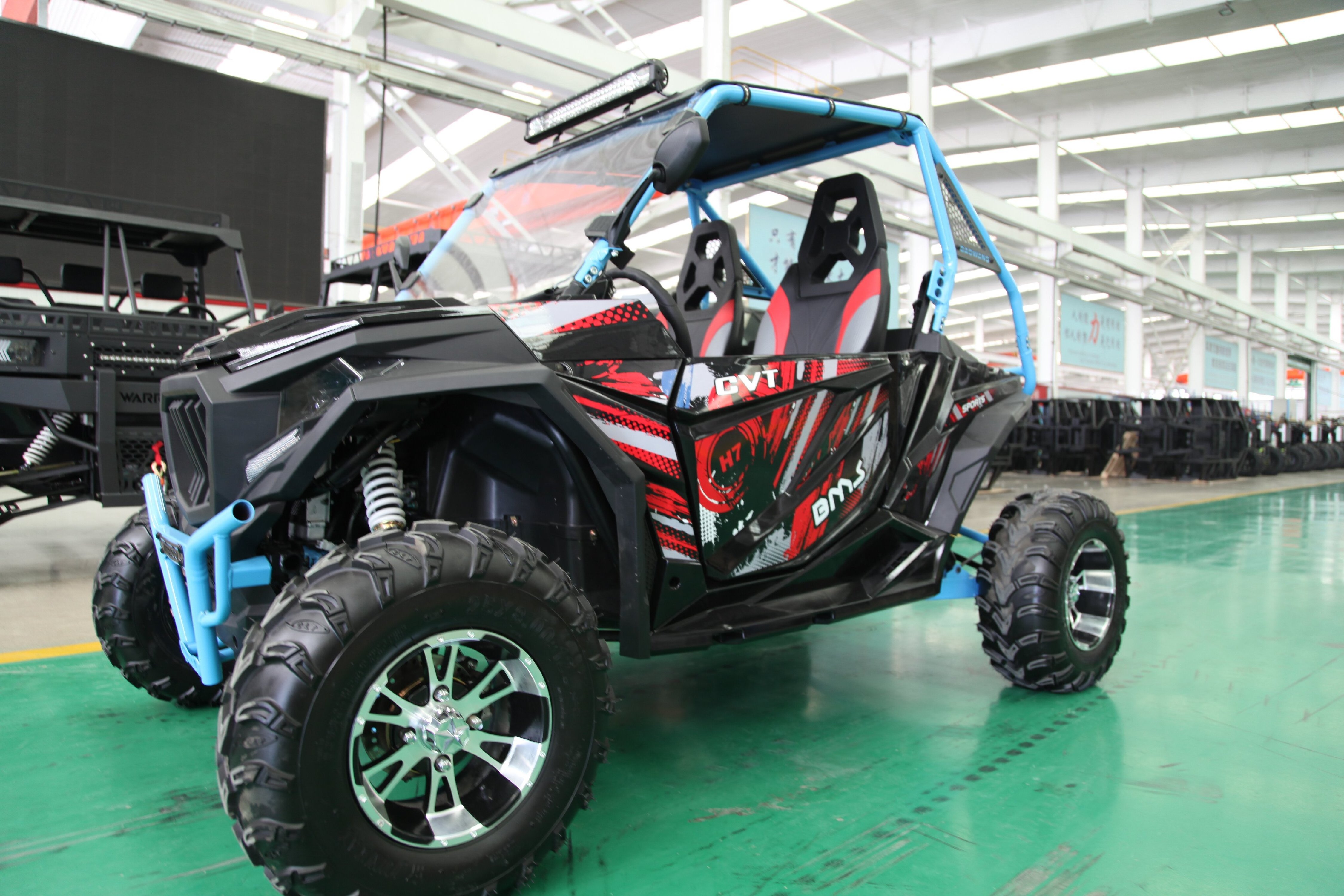 Factory directly supply 2 seats side by side off road street legal 350CC UTVs