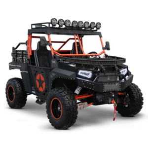 2024 New Design 1000cc 3 seats 6 seats quad UTV side by side atv 4x4 atv utv with electric dump bed