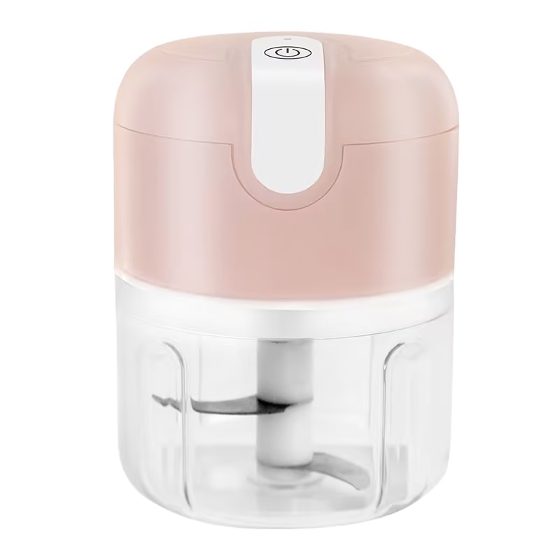 250ml Electric mini garlic chopper USB rechargeable food chopper small food processor for Chopping Garlic Ginger Minced Meat