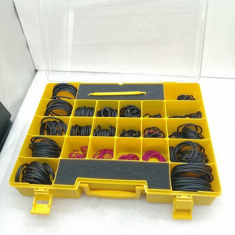 KWSK Miniature Mini Hydraulic Cylinder Excavator O-Ring Box Service Kit Set Injector Oil Seal kobelco komatsu CAT O Ring Kit