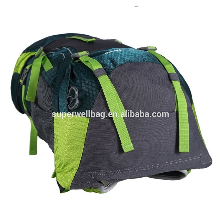 50L 70L Pu Travel Hiking Camping Backpack Bag With Rain Cover