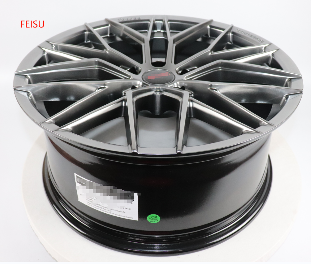 Alloy Car Wheel Rims Aluminium Black Silver OEM Customized 17 18 19 20 Inch forged alloy rims rines mags factory