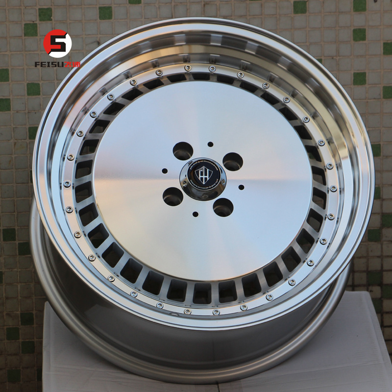 15 inch 17inch 4*100 5*114.3  5*100  VIP car tires aluminum rims silver car face alloy wheels