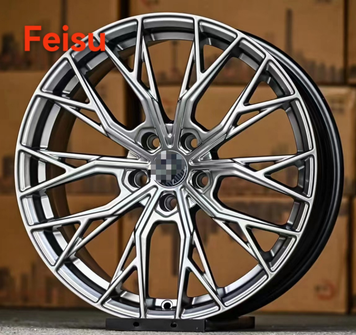 High Quality Alu Alloy Car Wheel Rim Black 20 Inch Car Wheels for Passenger Car