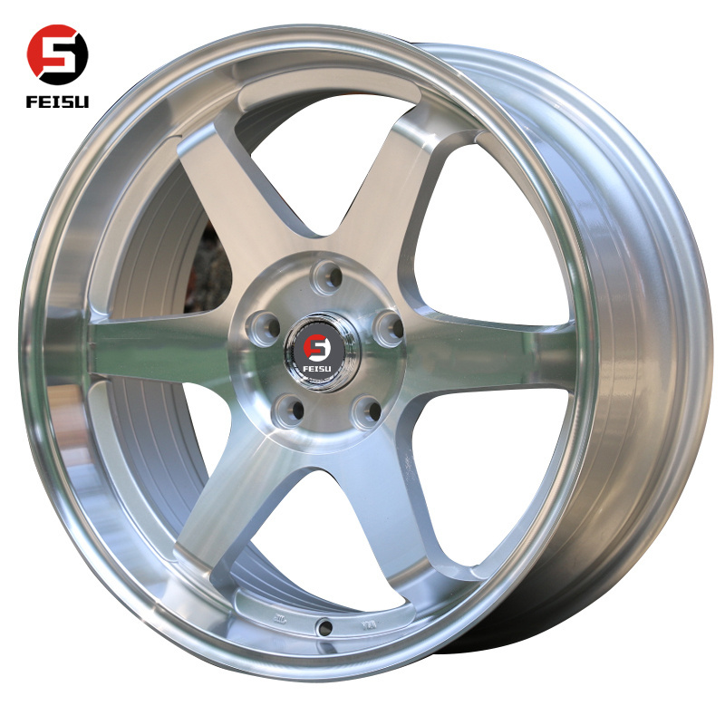 17 Inch Mags Car Alloy Wheel Fashion Rims 4 Hole 5 Hole Hot Sale ISO Standard Deep Lip Passenger car wheel Manufacturer  Design