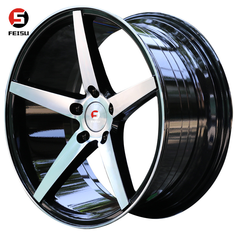 18inch adv Car Alloy Wheels High Quality Deep Concave Mags Black Silver Wheel Rims Aftermarket Automotive Rines  Hot Selling Rim