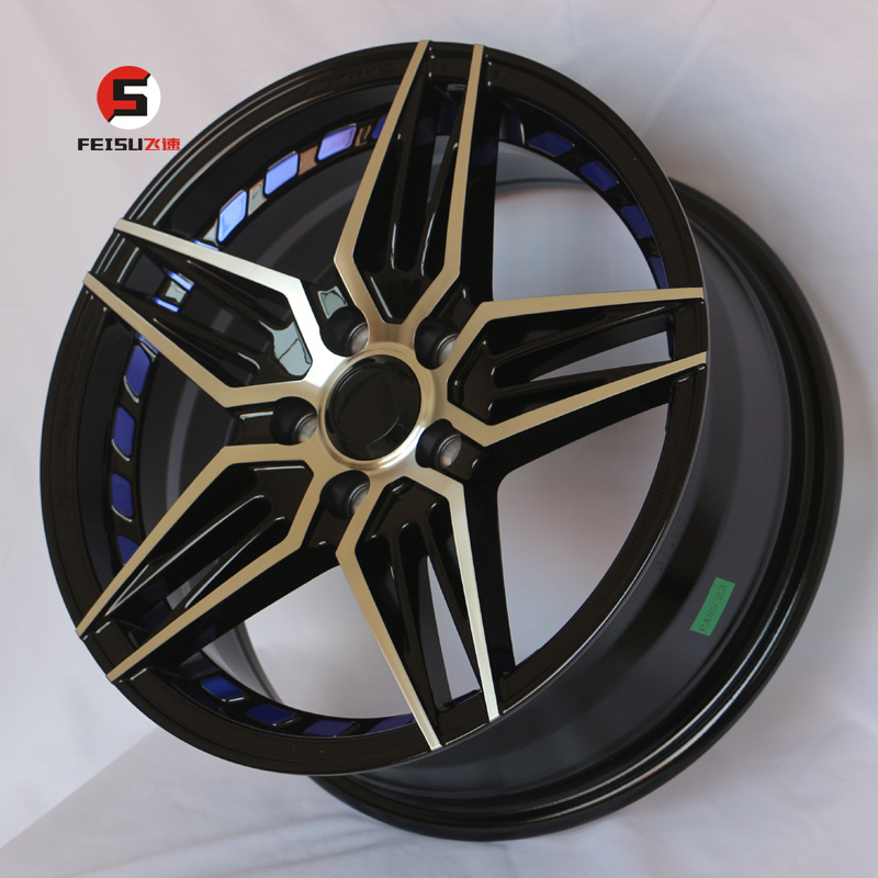 15 inch japan light design 4*100/114.3  5*100 sport top fashion aluminum alloy wheels rims hub mags 4*100  rines