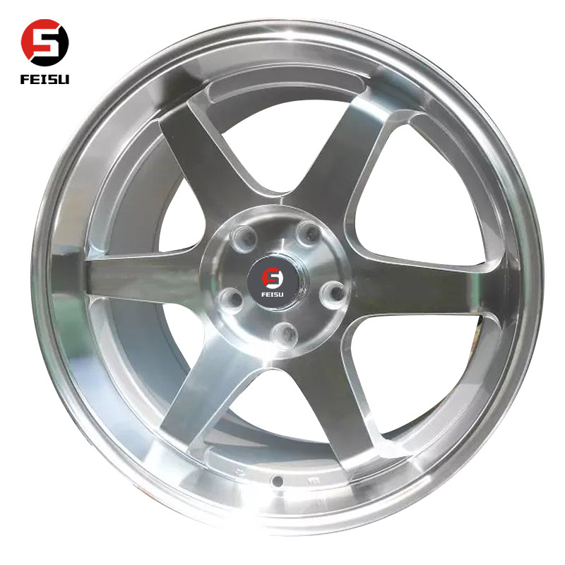 17 Inch Mags Car Alloy Wheel Fashion Rims 4 Hole 5 Hole Hot Sale ISO Standard Deep Lip Passenger car wheel Manufacturer  Design