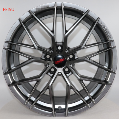 Alloy Car Wheel Rims Aluminium Black Silver OEM Customized 17 18 19 20 Inch forged alloy rims rines mags factory