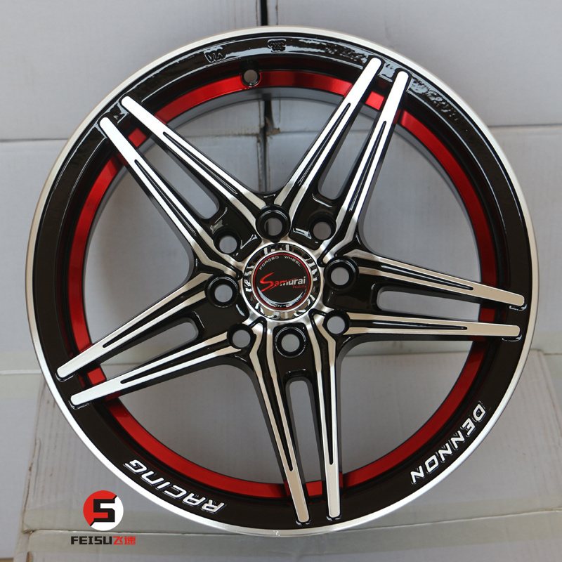 rim 4*100 racing car alloy wheels 15 inch 4x100 4x114.3 passenger car alloy rims new car wheels cheap price wholesale