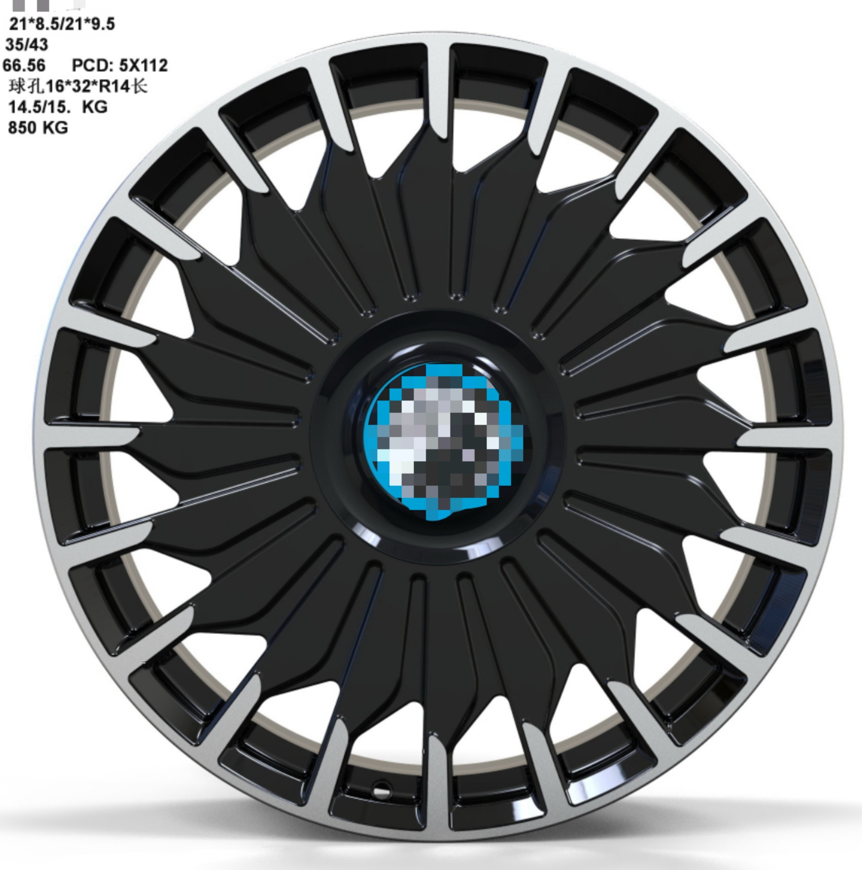 1-piece Forged Wheel Rims Mags Factory Rims for Sale 1819122for