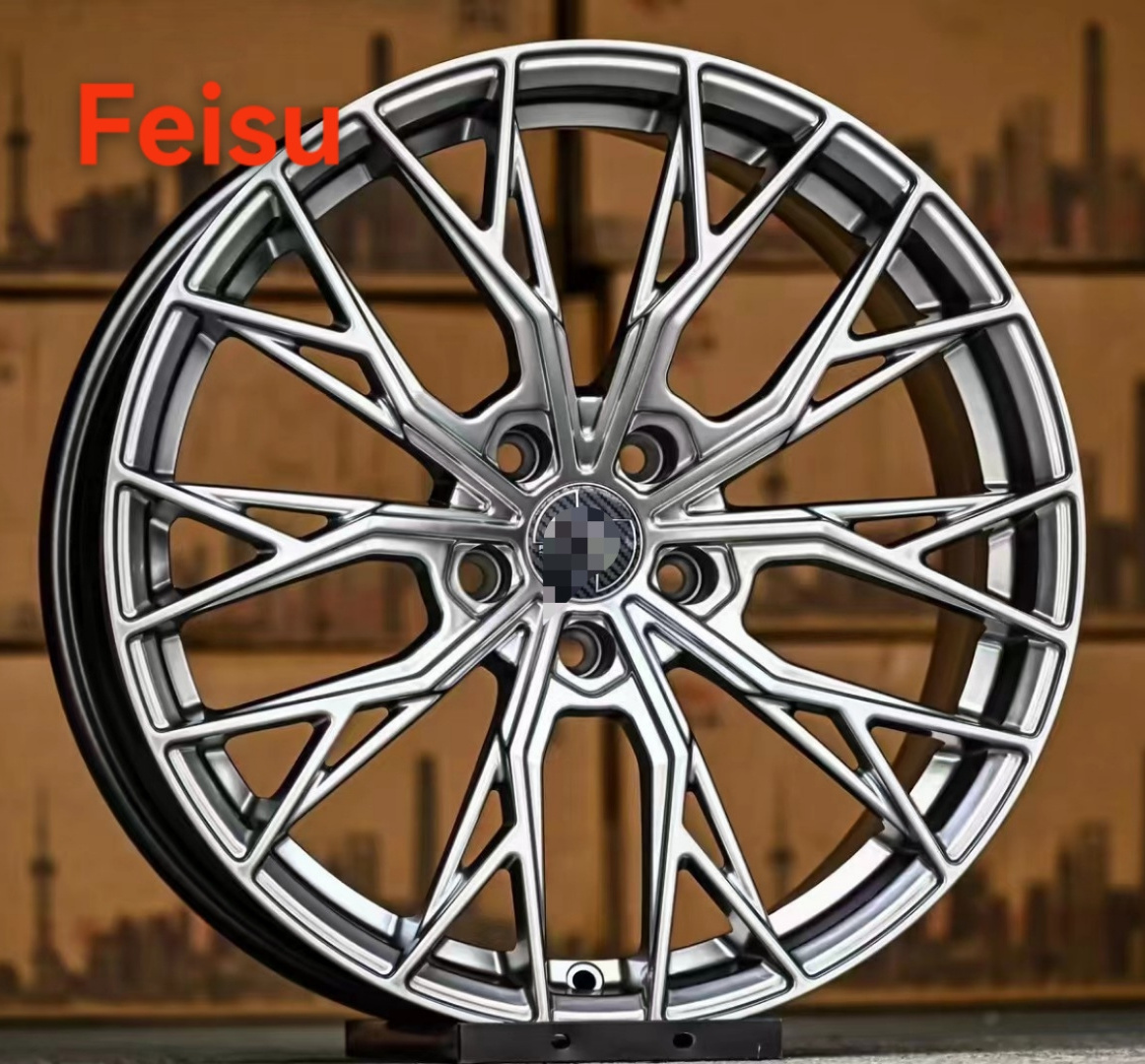 High Quality Alu Alloy Car Wheel Rim Black 20 Inch Car Wheels for Passenger Car