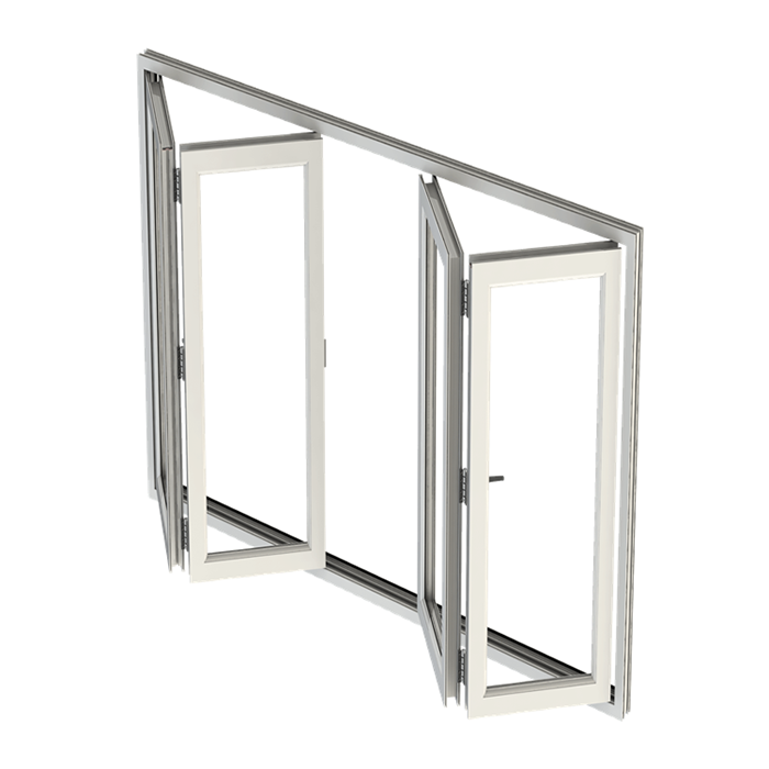 Aluminium Double Glazed Windows Accordion Windows Cost Kitchen Folding Window