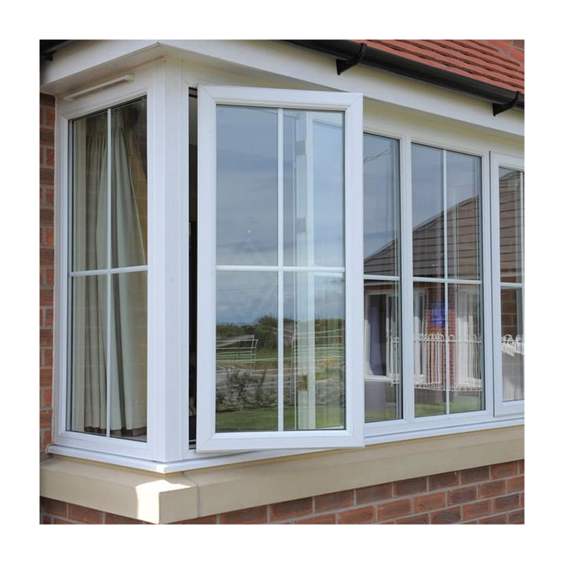 New Arrivals Factory Black Casement Windows Screens Thermally Broken Steel Windows Glass Aluminium Windows With